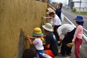 土塀復元ワークショップ写真02